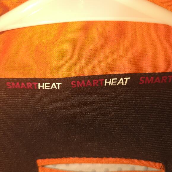 Field & Stream SmartHeat Vest Mens M Orange Hunting Outdoor Insulated Zip - Picture 2 of 3